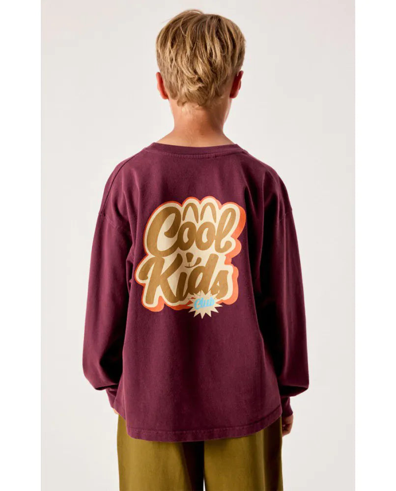 Enfant Longsleeve fitzvalley eggplant, American Vintage