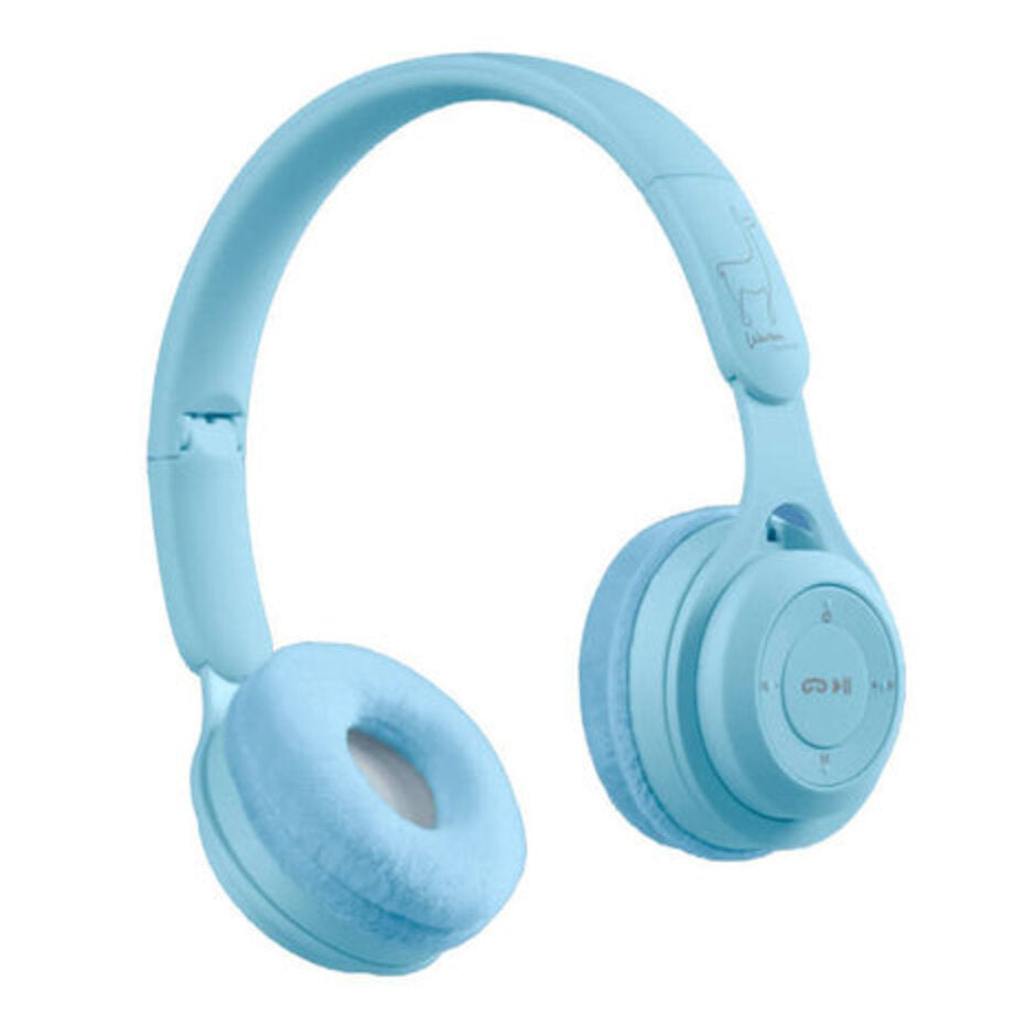 Lalarma wireles fodable headphone blue