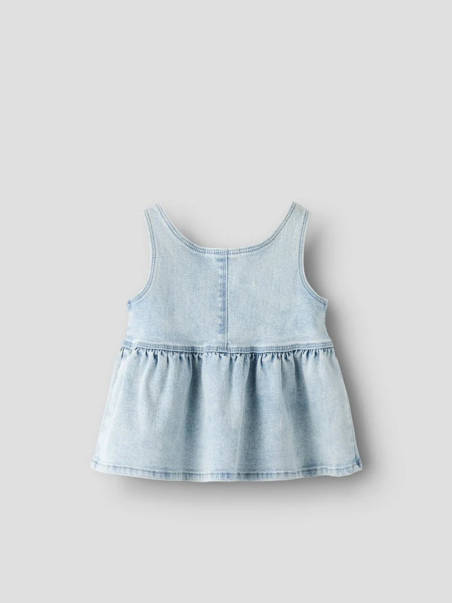 Frances Loose Top light denim, LIl Atelier