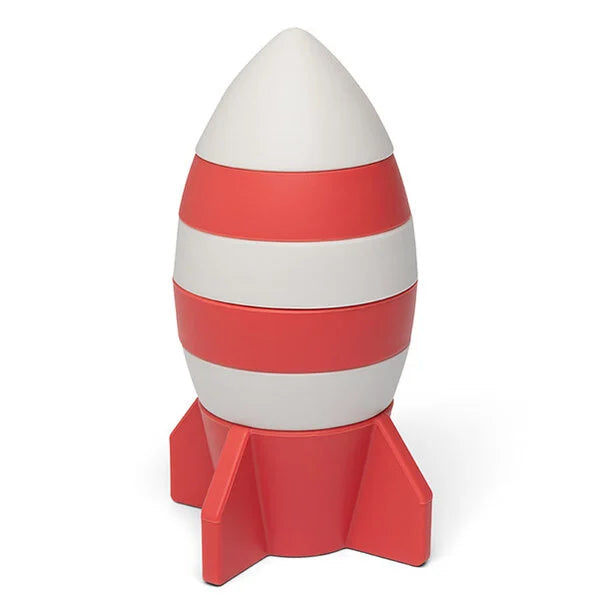 Stapeltoren Raket - Rood en Wit, Little L