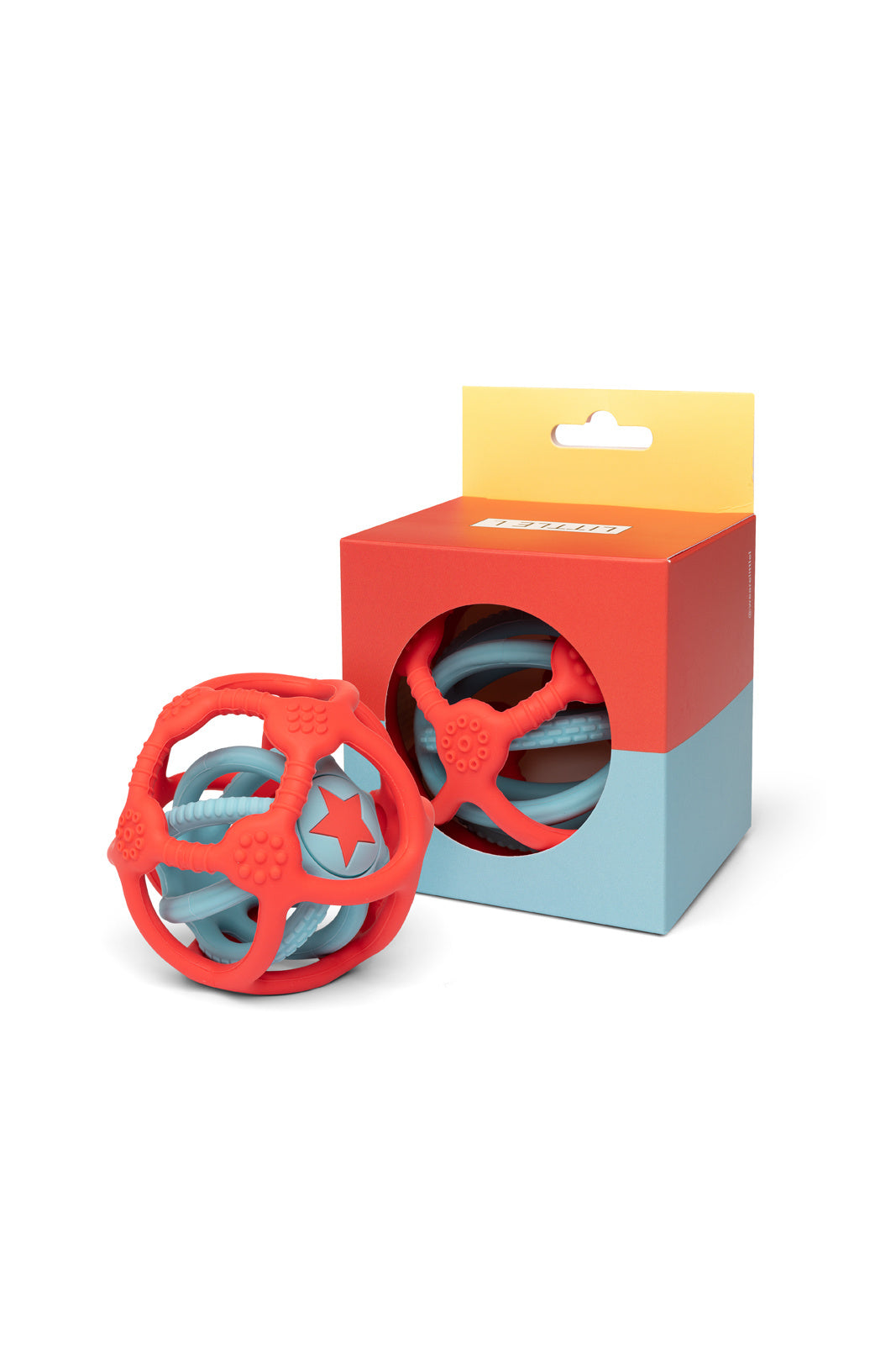 Set van 2 sensorische ballen Oranje en Blauw, Little L