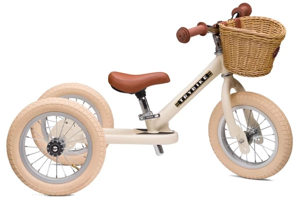 Trybike Vintage Cream 2 in 1 driewieler