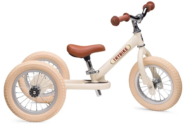 Trybike Vintage Cream 2 in 1 driewieler