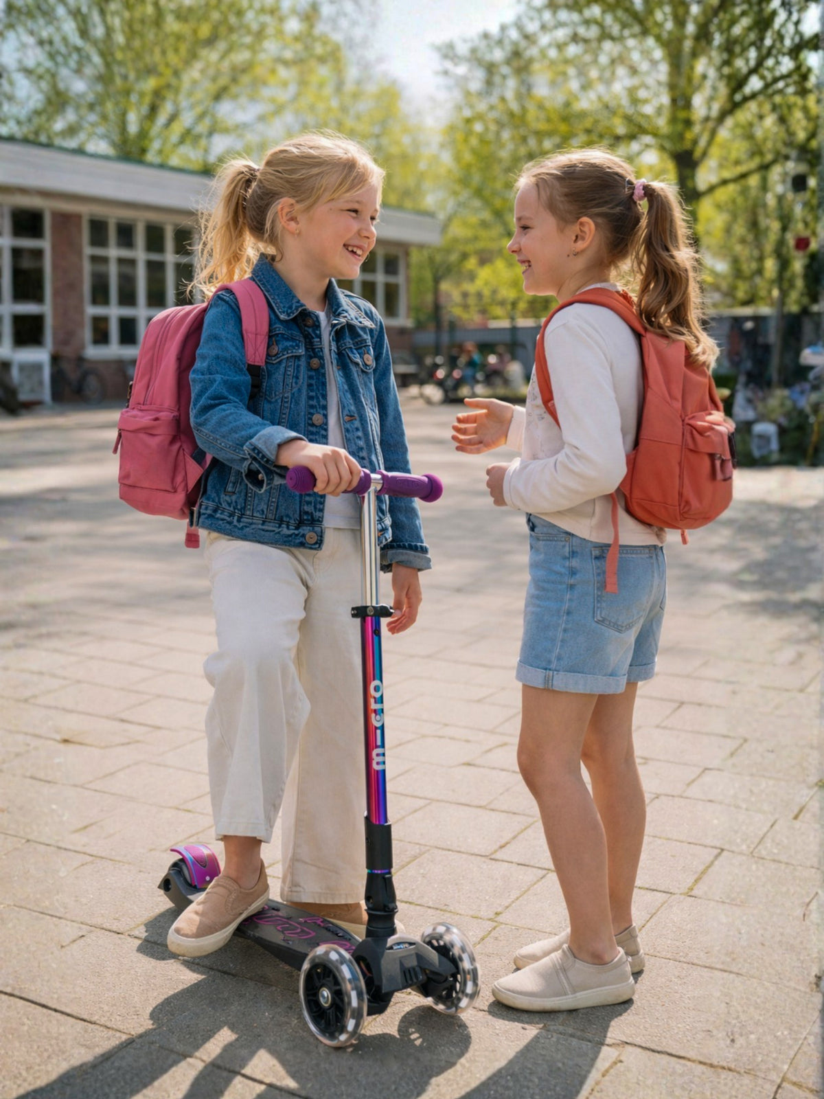 Maxi Micro Deluxe Foldable Led Neochrome Paars MMD405, Microstep