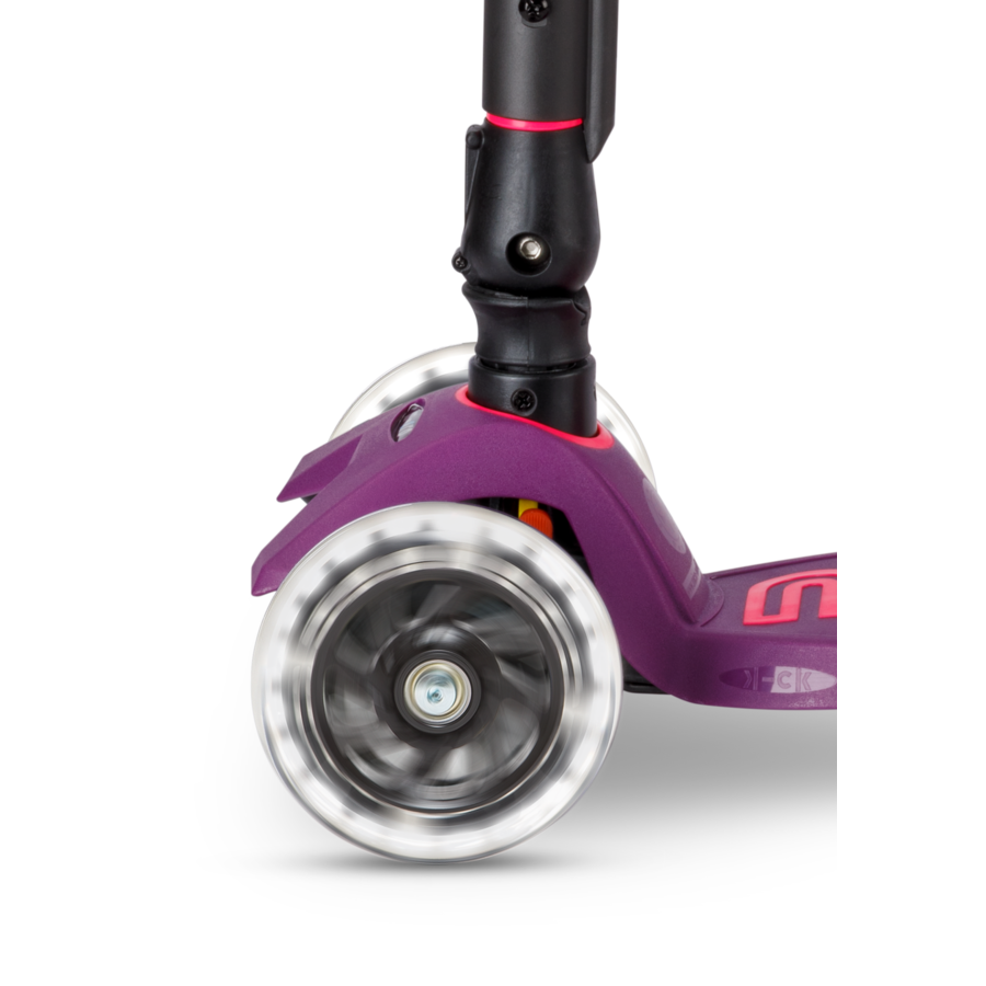 Maxi Micro Deluxe Foldable Led,neon roze paars MMD228, Microstep