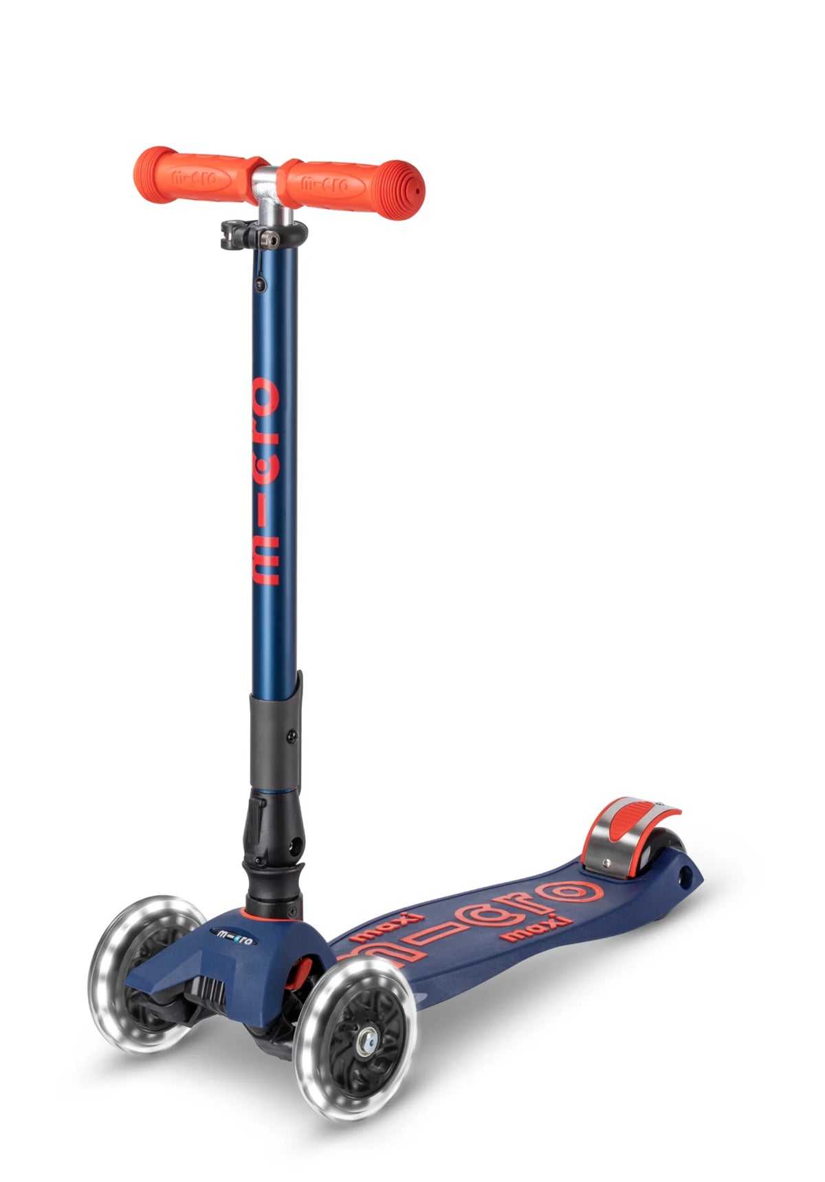 Maxi Micro Deluxe Foldable Led Navy Blue MMD133, Microstep