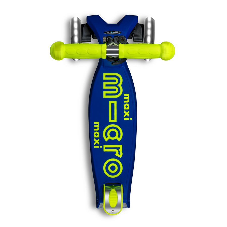 Maxi Micro step Deluxe LED  blauw geel neon MMD234, Microstep