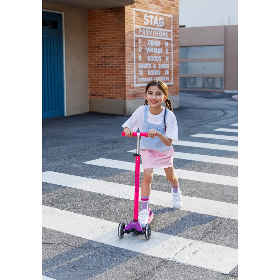 Maxi Microstep deluxe LED purple Pink MMD233, Microstep