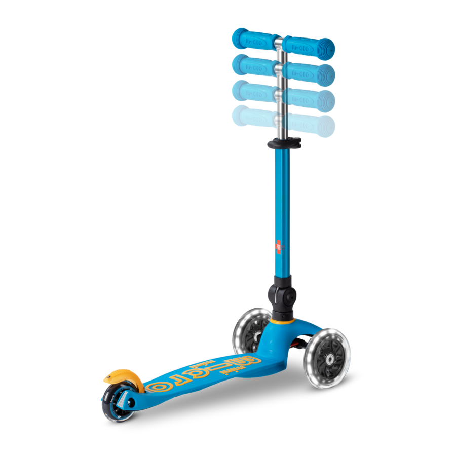 Mini Micro step foldable Blauw/Geel MMD200