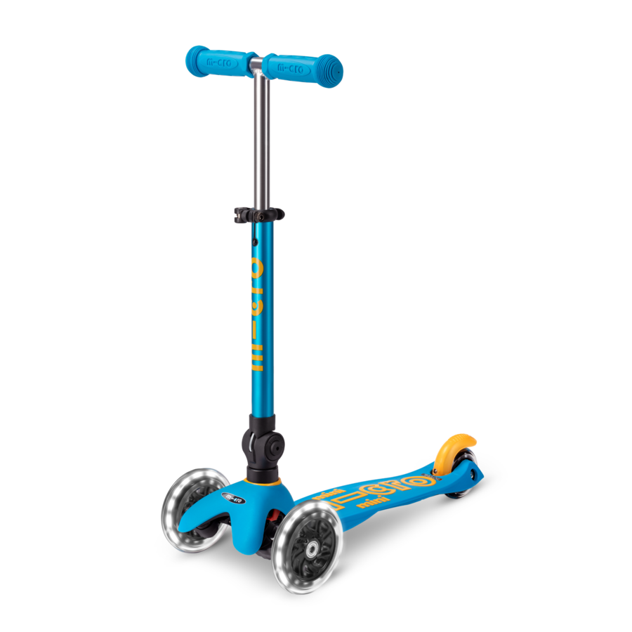 Mini Micro step foldable Blauw/Geel MMD200