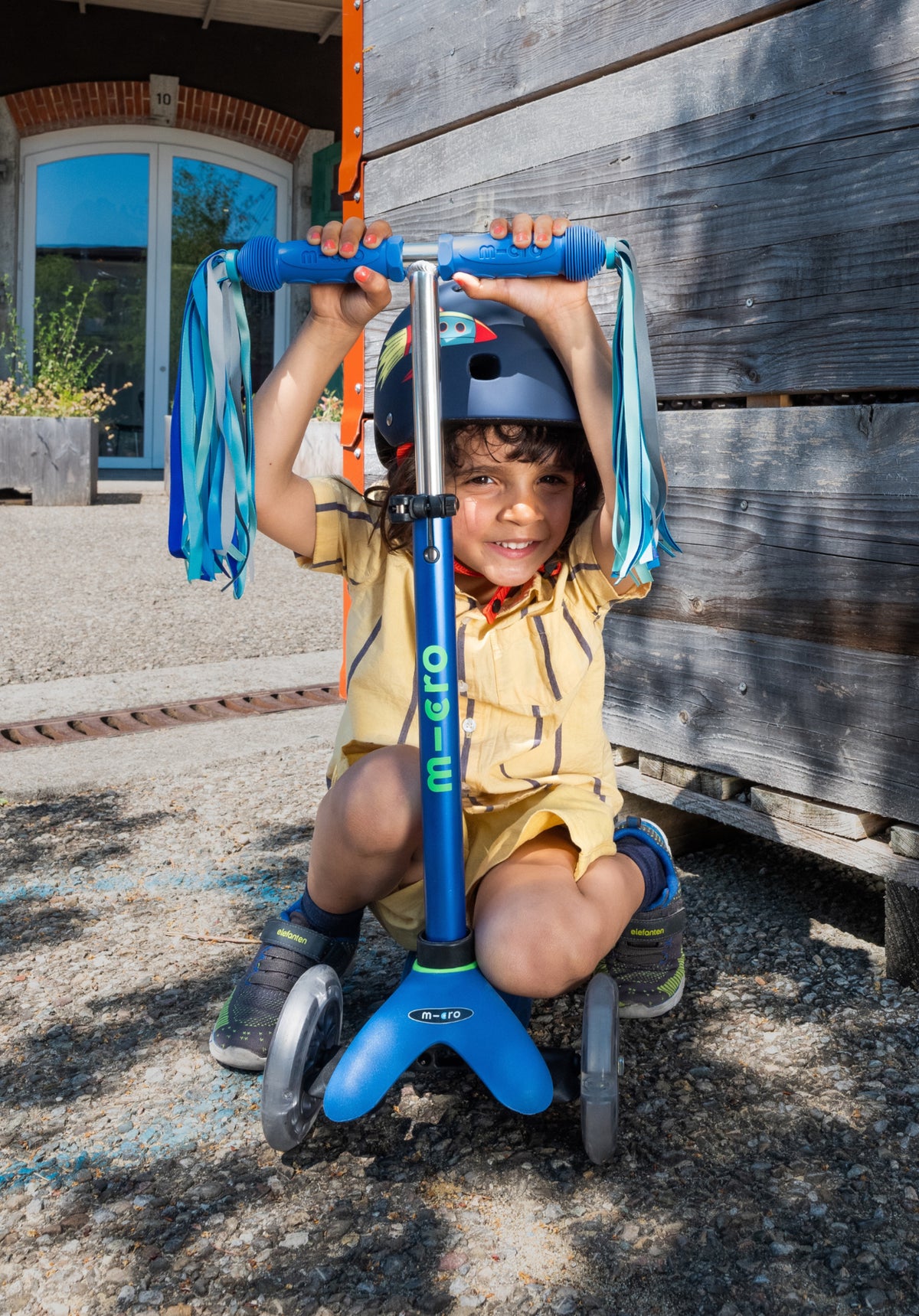 Mini Microstep Deluxe Blauw/groen MMD175, Microstep