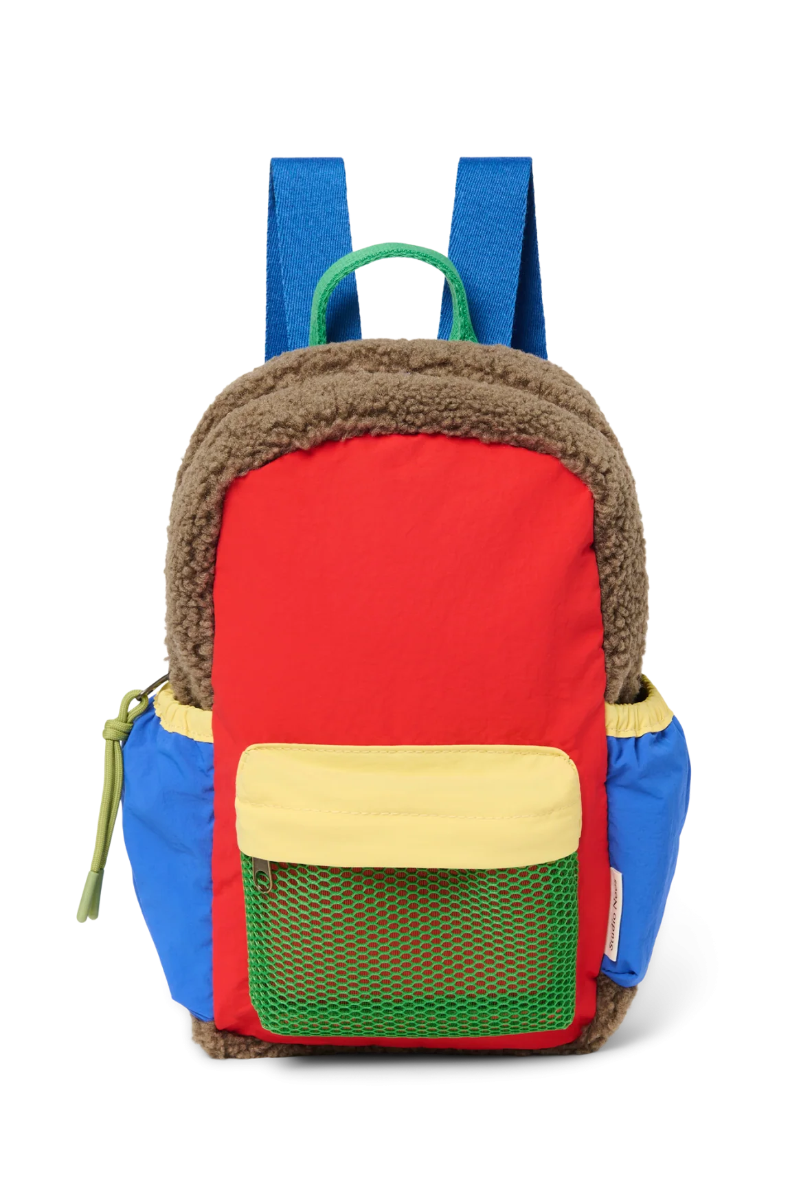 Patchwork Mini Backpack Firey Red, Studio Noos