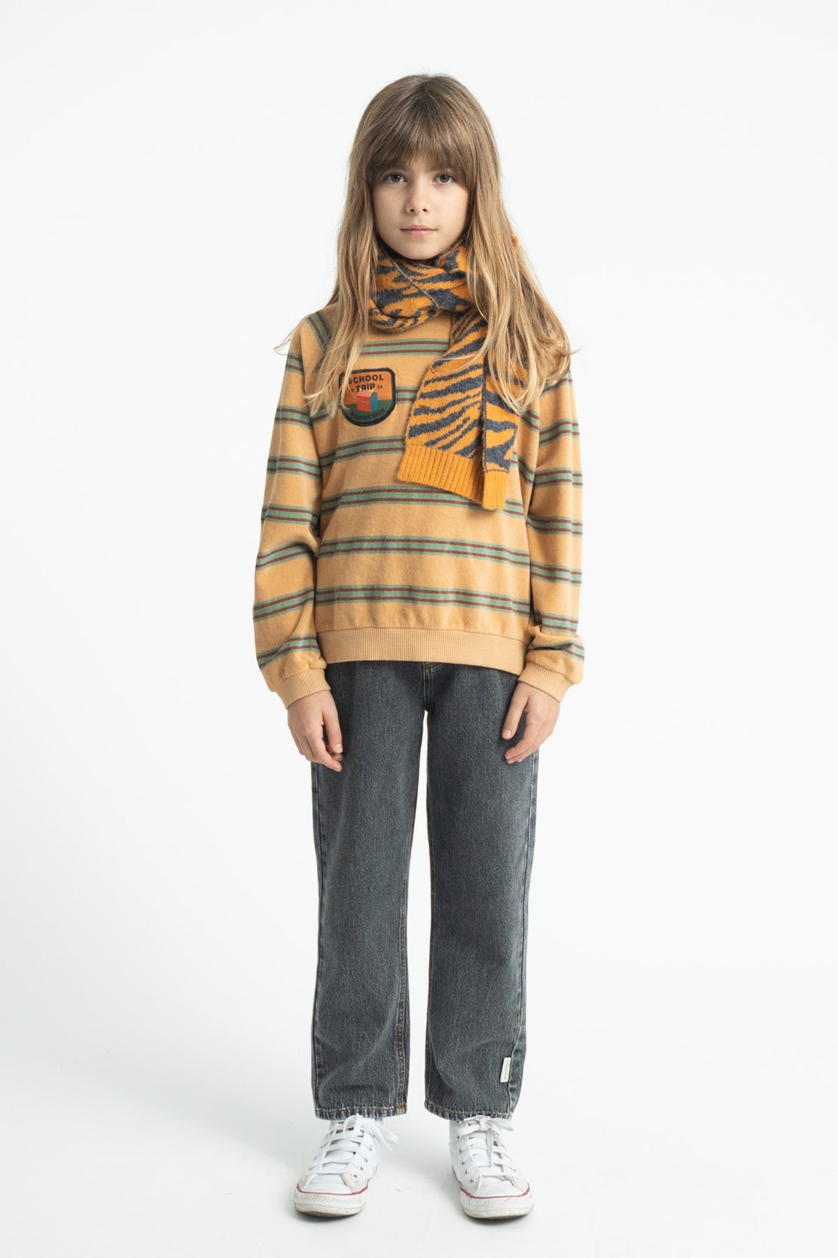 Mom fit trousers | washed black denim, Piupiuchick