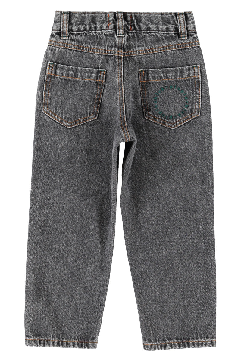 Mom fit trousers | washed black denim, Piupiuchick