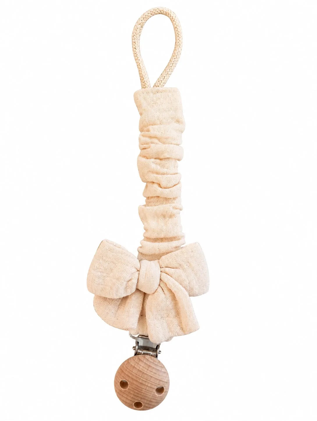 Speenkoord knoop Vanille strik, Ribelli colori