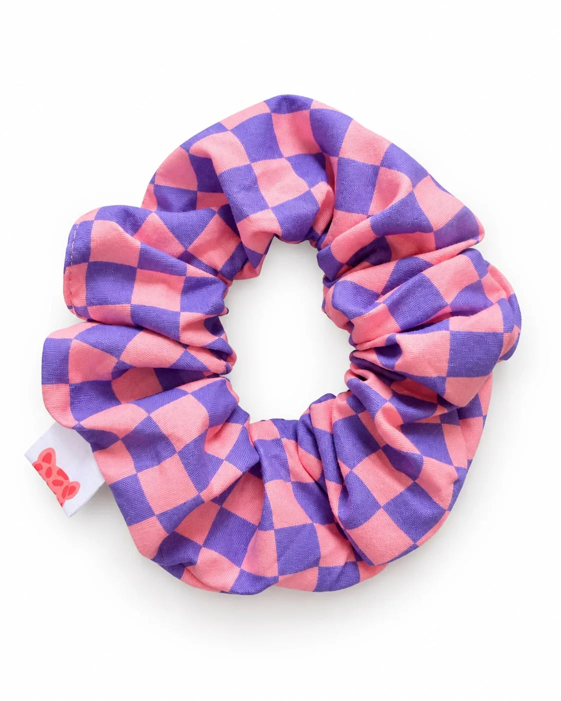 Scrunchie pink purple Block, Colori Ribelli