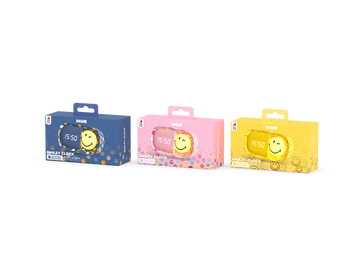 Dreamy Clock Smiley World Blauw, MOB