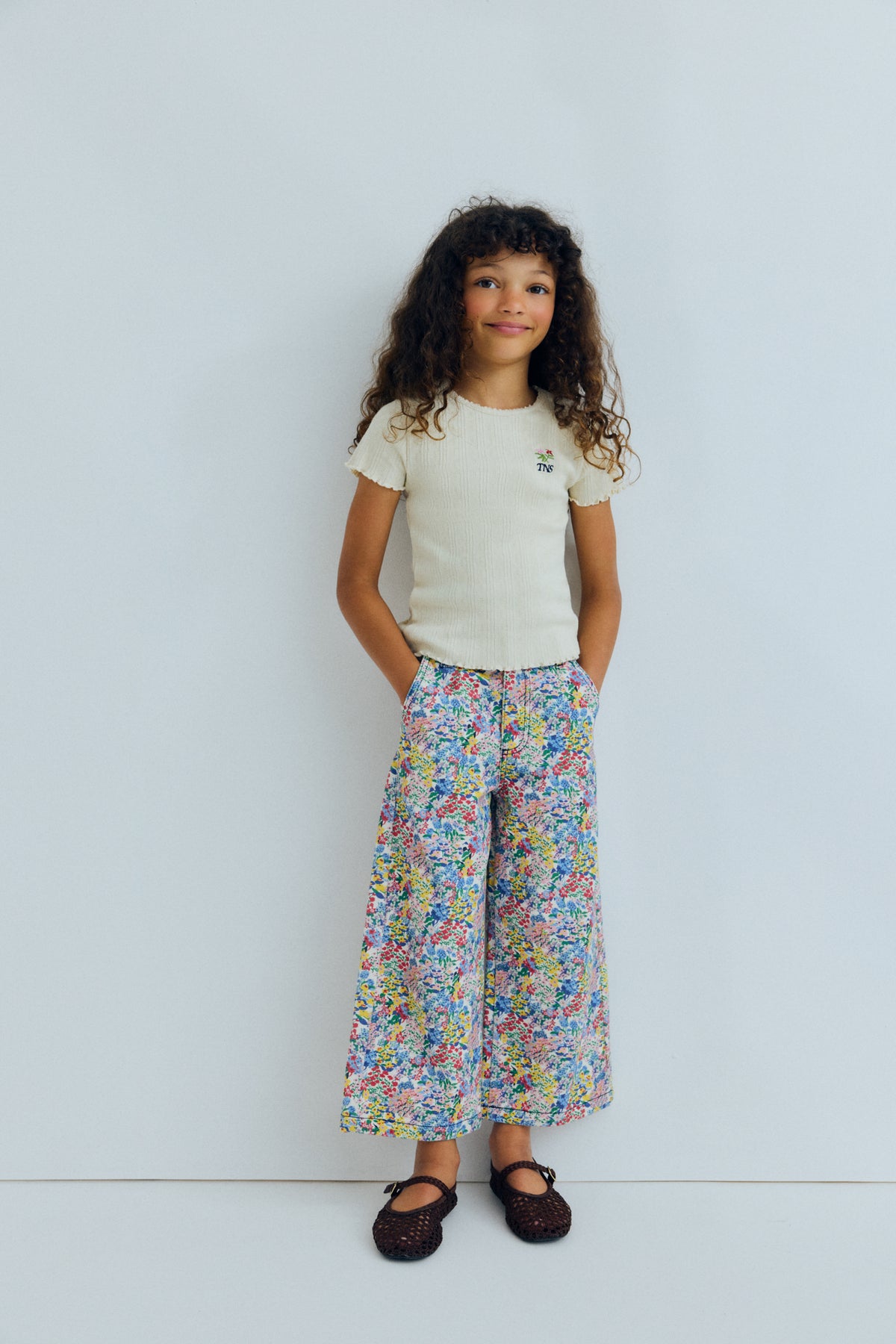 Lily pants Verbena Print, The New Society