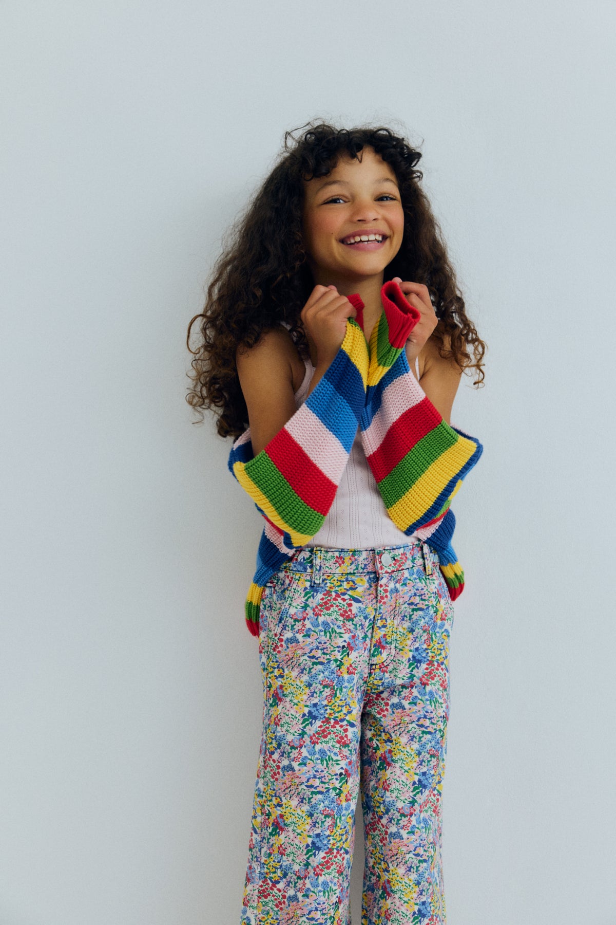 Lily pants Verbena Print, The New Society