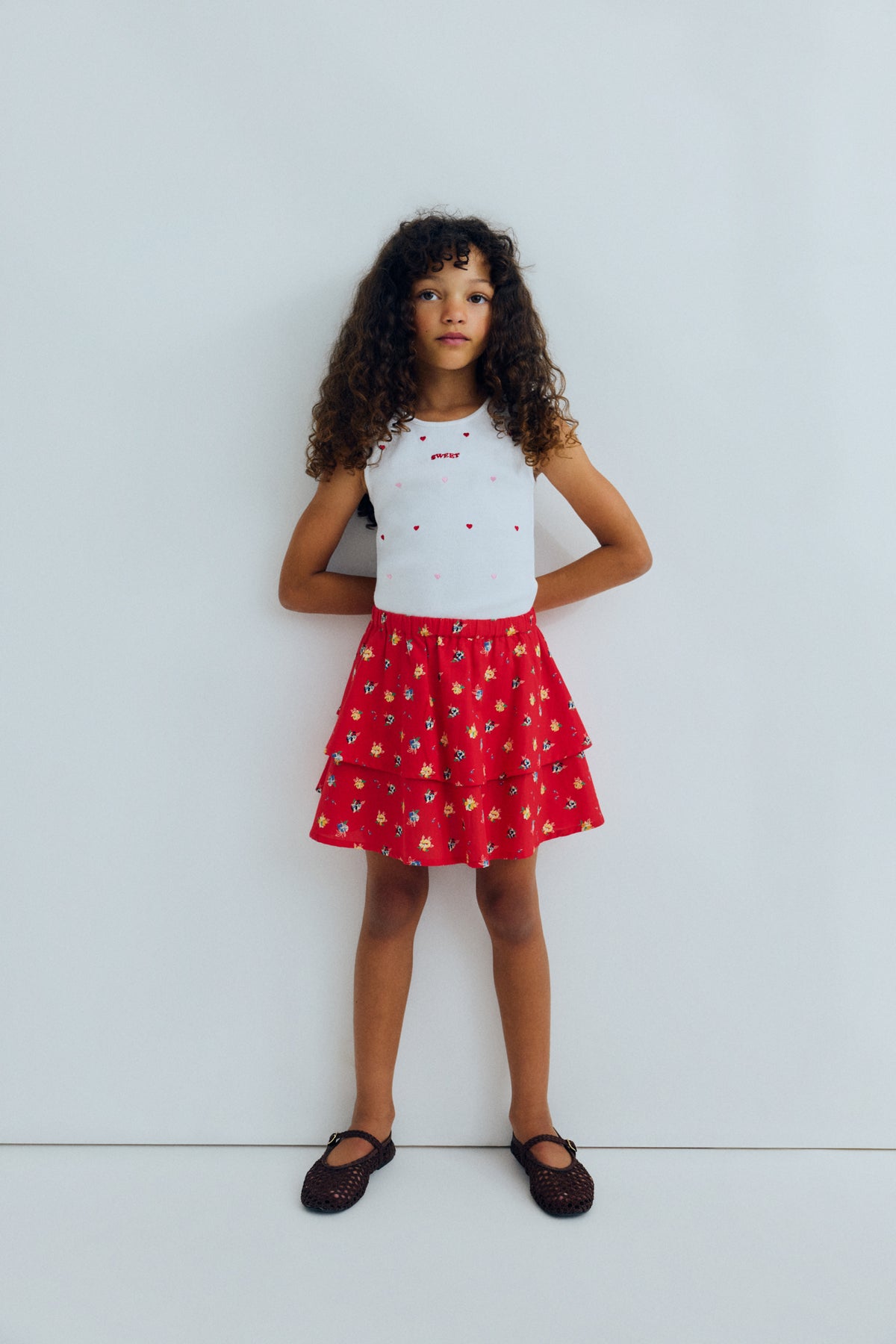 Petunia tee Hearts Pure Cloud, The New Society