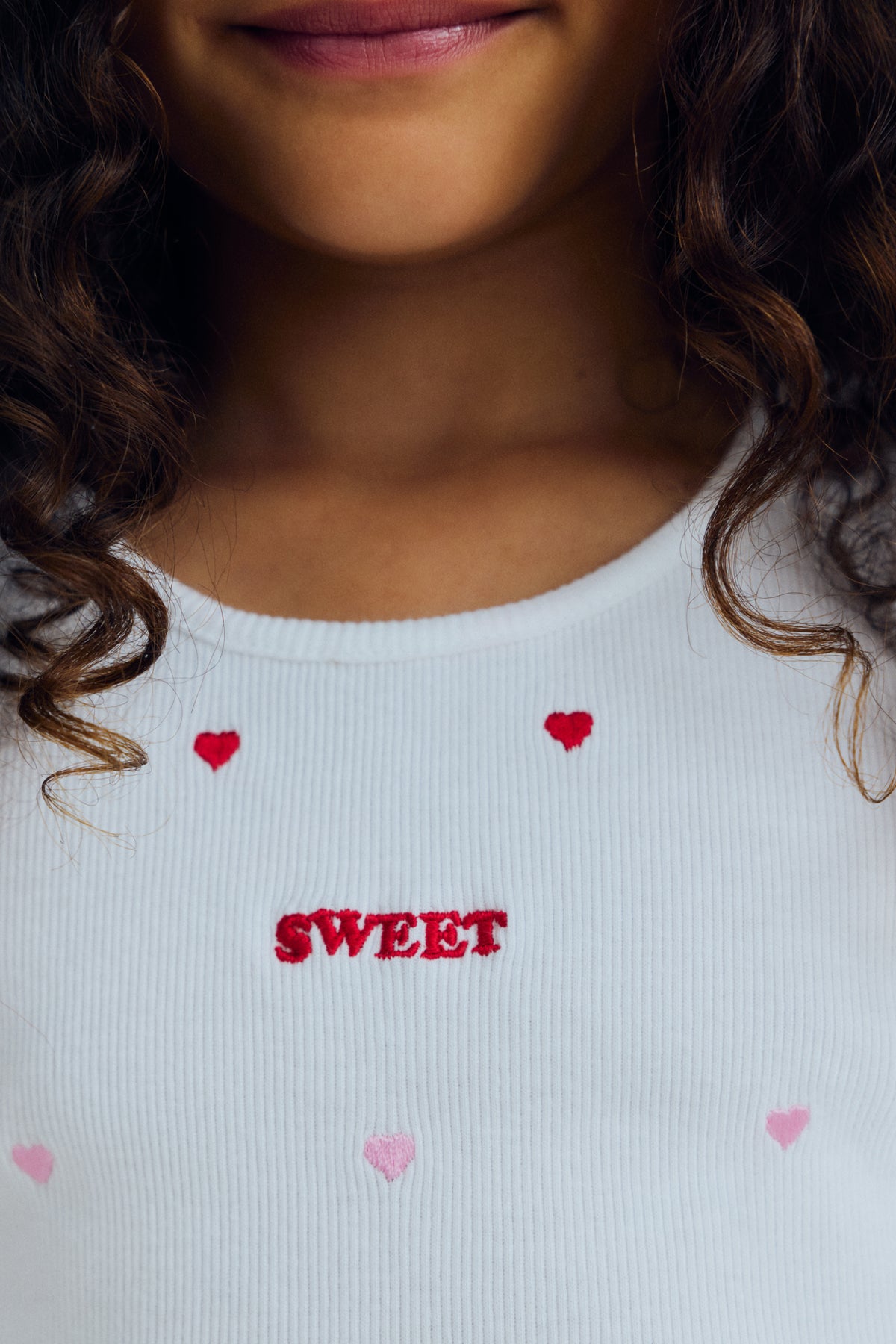 Petunia tee Hearts Pure Cloud, The New Society