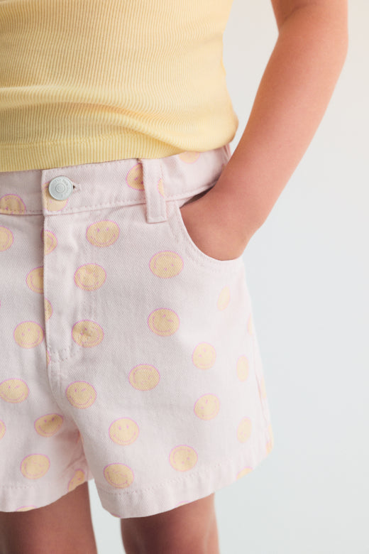 Denim short Smiley, The New Society