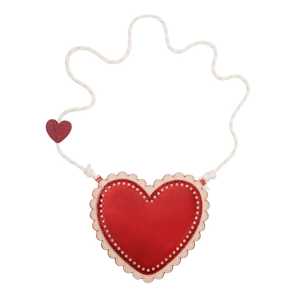 SCALLOPED HEART BAG, Mimi & Lula