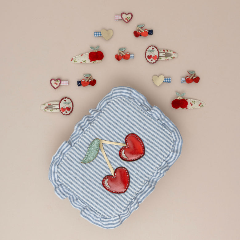 STRIPED CHERRY BAG, Mimi & Lula