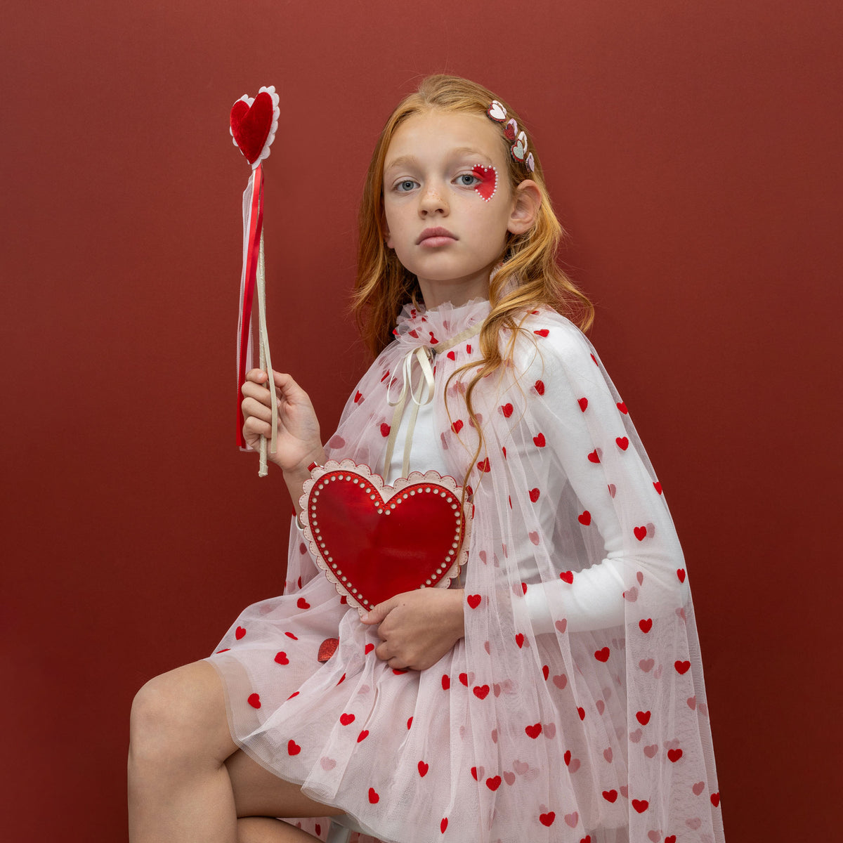 HEART PRINT TUTU, Mimi & Lula