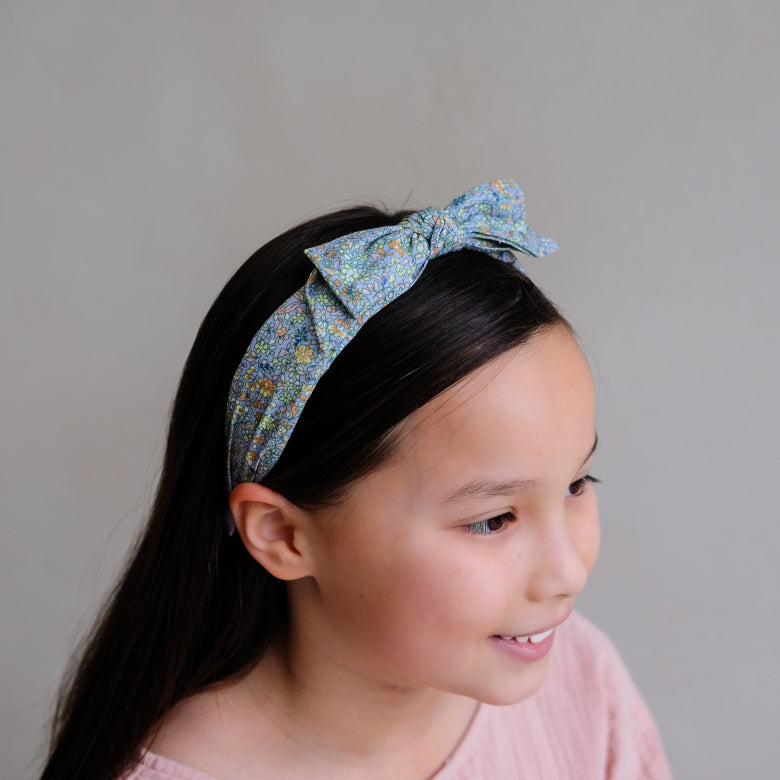 SPRING FLORAL EDIE ALICE - BLUE, Mimi & Lula