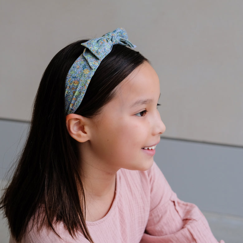 SPRING FLORAL EDIE ALICE - BLUE, Mimi & Lula