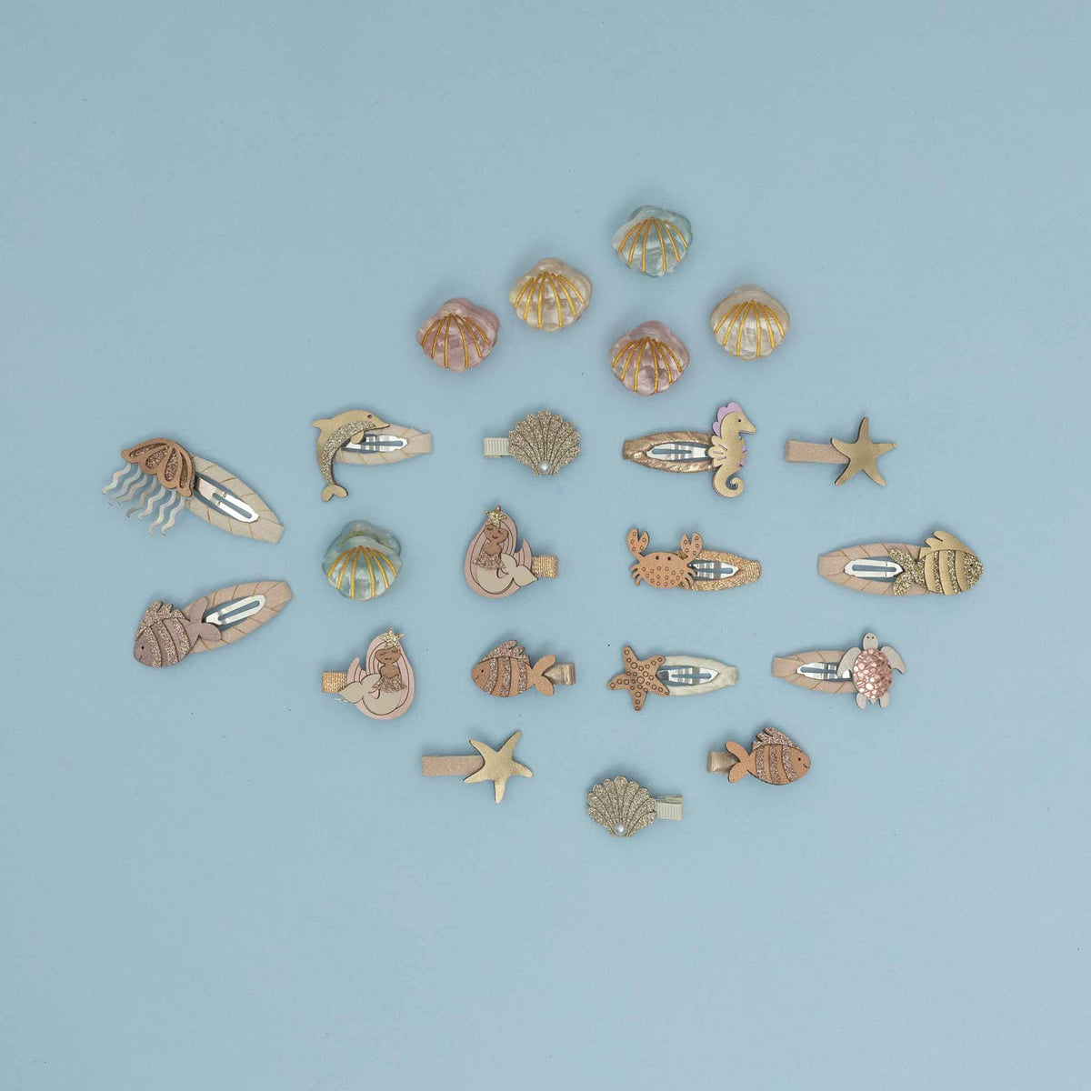 OCEAN LIFE MINI CLIC CLACS, Mimi & Lula