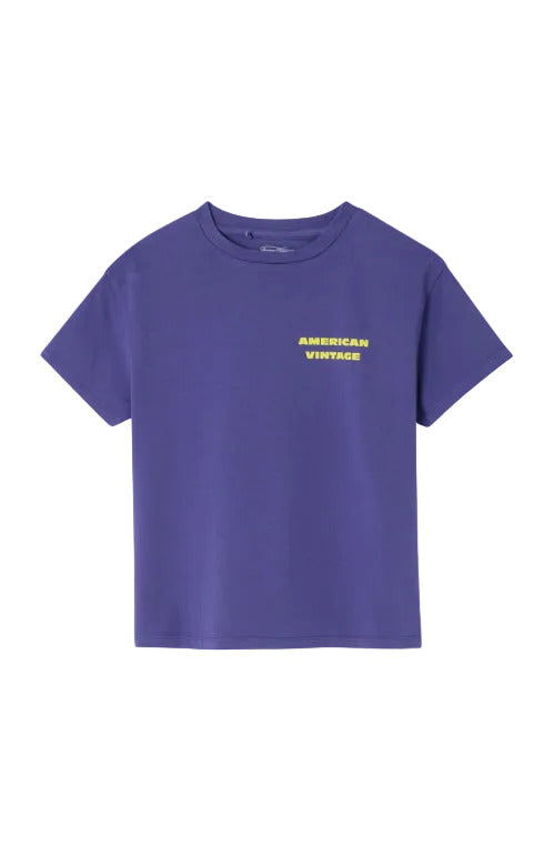 T-shirt Fizvalley Myrtille, American Vintage