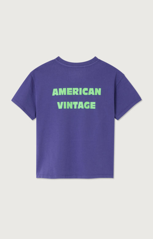 T-shirt Fizvalley Myrtille, American Vintage