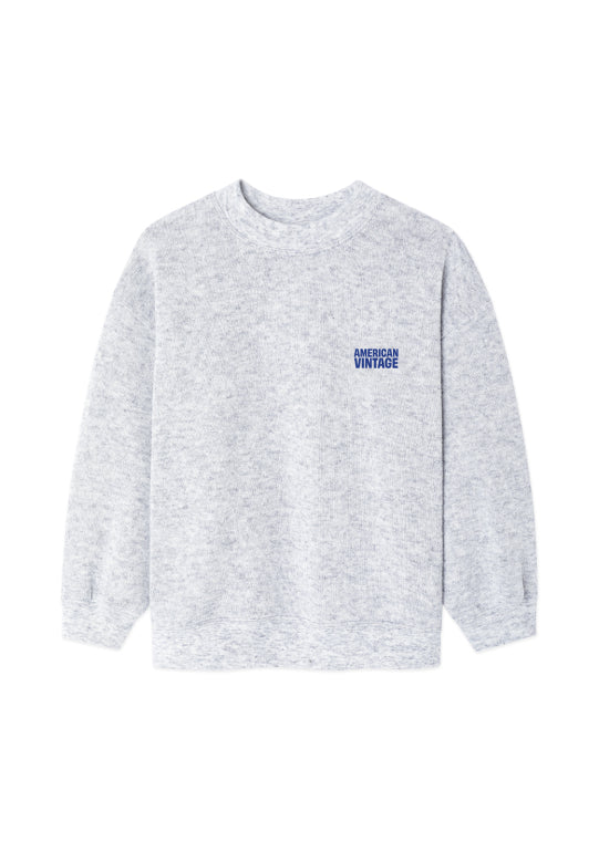 Sweater Evona grijs, American Vintage