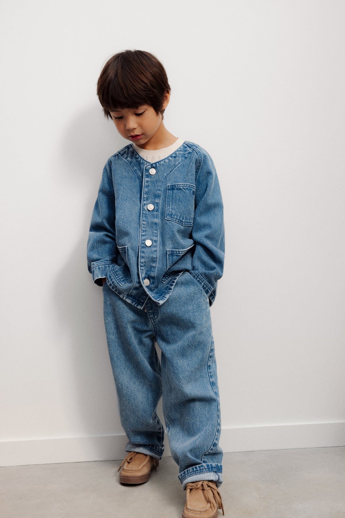 Ridge Denim Trouser, The New Society