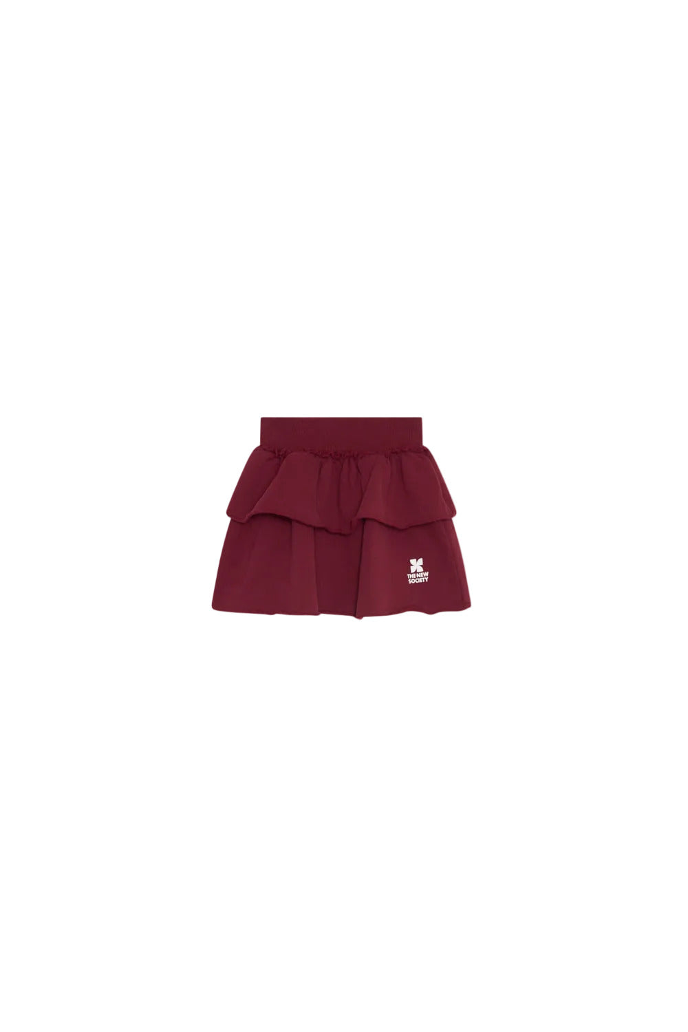 TNS Logo Skirt Rumba Red, The New Society