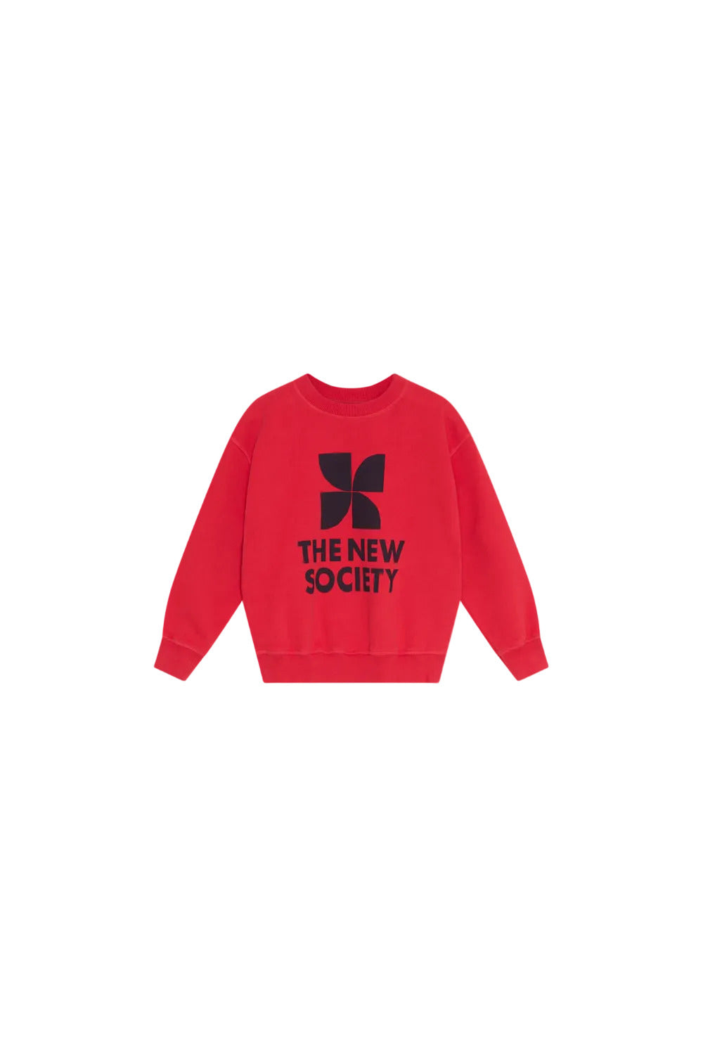 TNS Logo Sweatshirt Chinese Red, The New Society