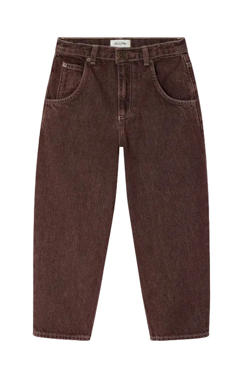 5 pocket balloon jeans raisin, American Vintage