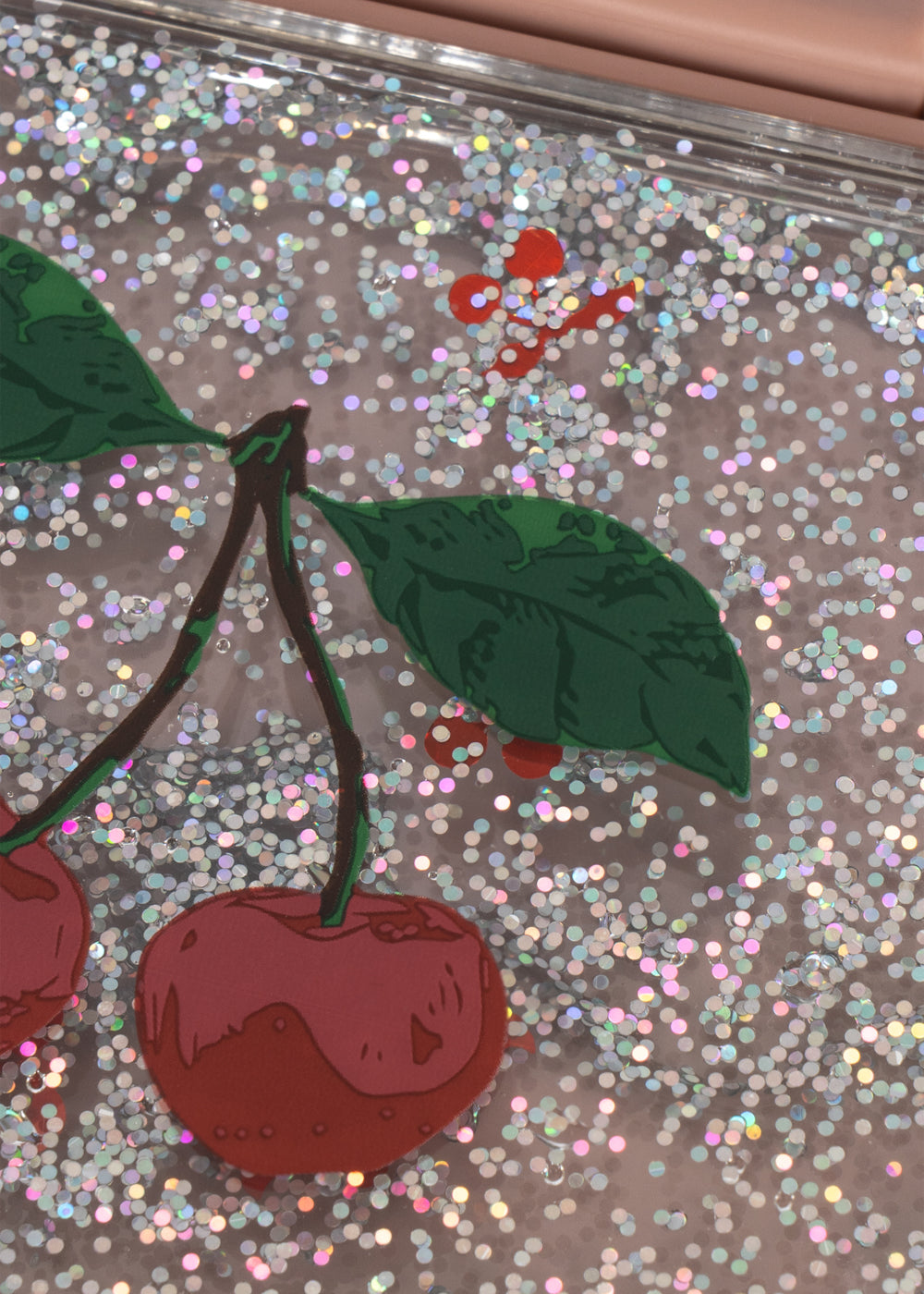 Glitter lunch box cherry Blush, konges sjold