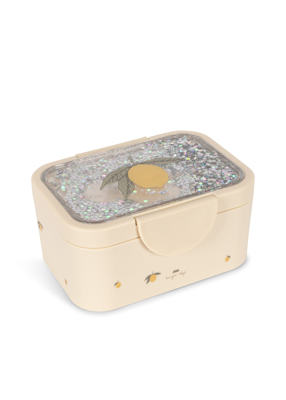 Glitter lunchbox Lemon, konges sjold