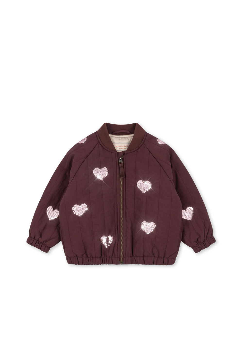 Juno Sequin Bomber Jacket decadent Chocolate, Konges Sjold