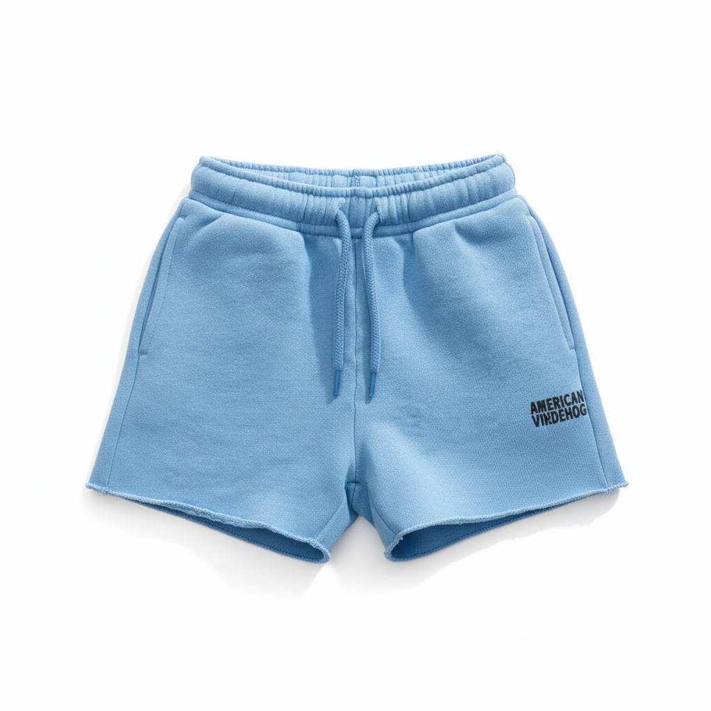 Jogging shorts Izubird Blue Ciel Vintage, American Vintage