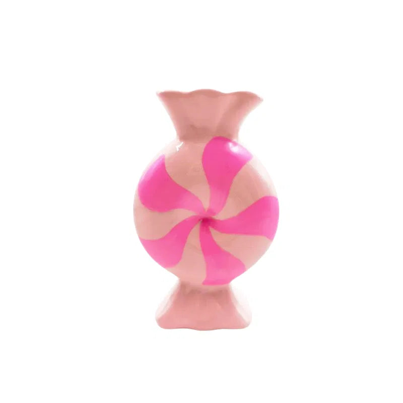 Flower vase toffee candy