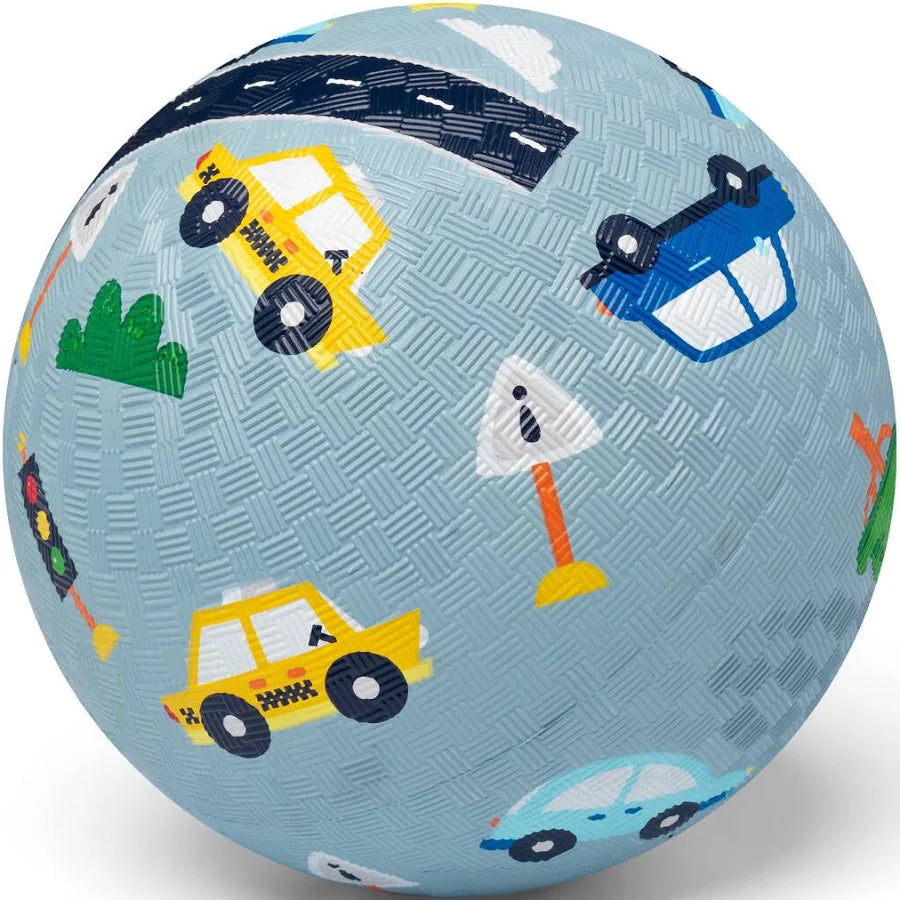 Rubber bal Auto- 18 cm, Little L