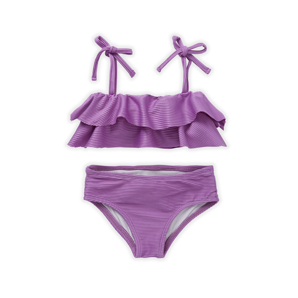 Bikini ruffle purple, Sproet & Sprout
