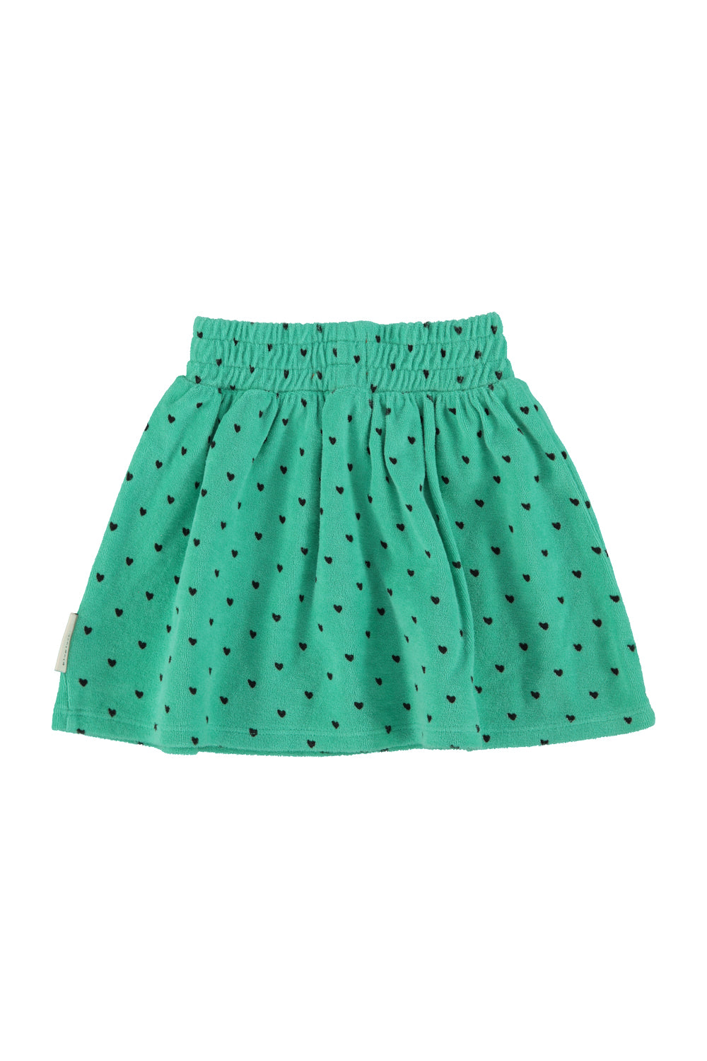 Short skirt green black hearts, Piupiuchick