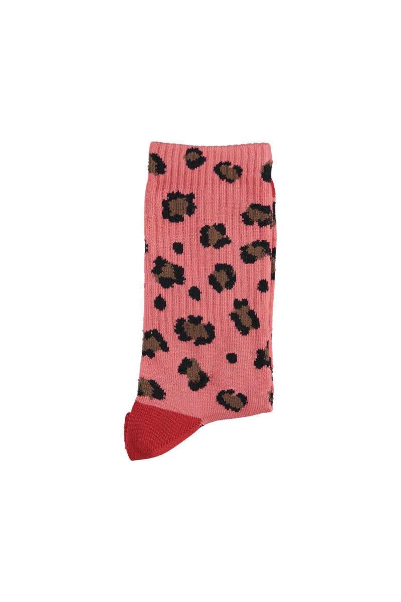 Sokken Camel animal print Pink, Piupiuchick
