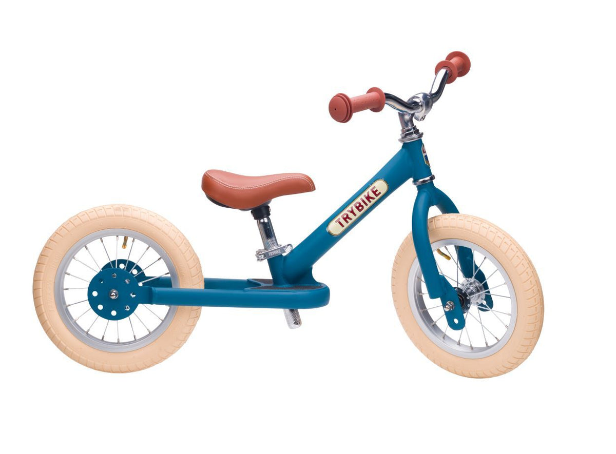 Trybike Vintage Blue 2 in 1 driewieler