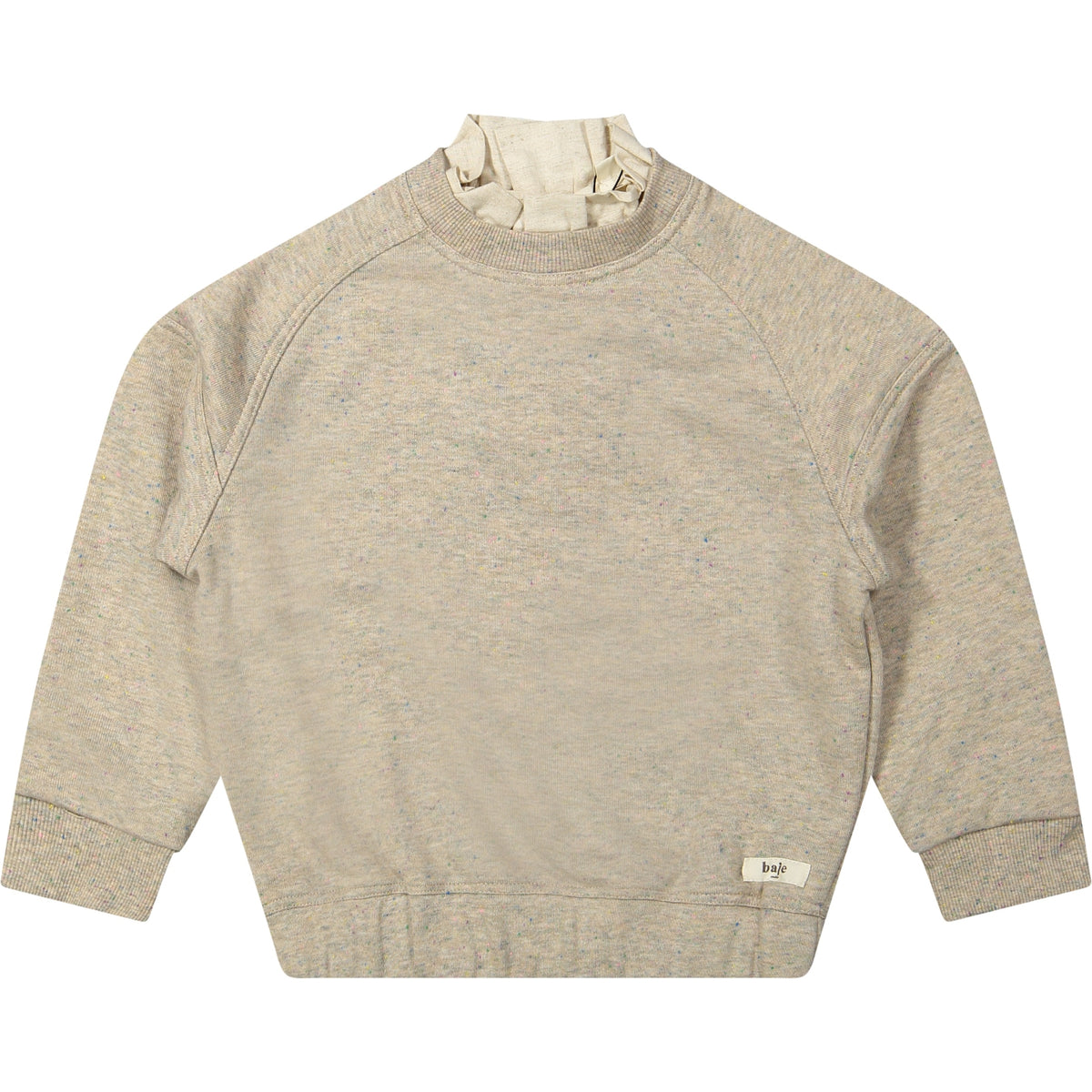 Sweater Noville sand Melange, Baje Studio